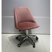 Leisure Velvet colors Swivel Office Chair