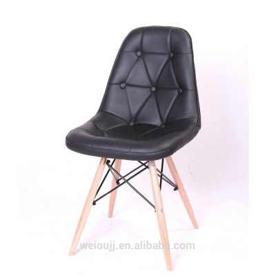 New Fashionable Wood Legs European Dining Chair